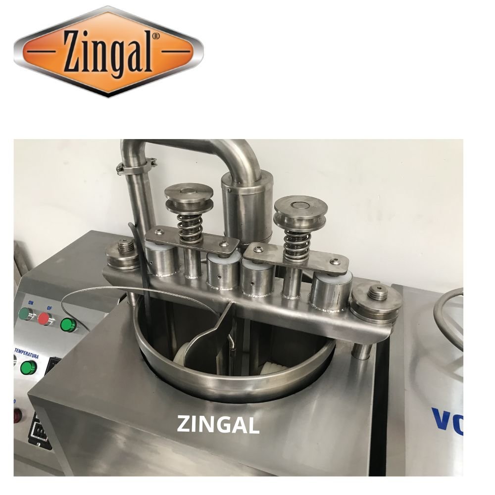 refinador de rodillos zingal 2